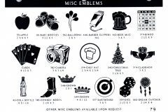 MISC EMBLEMS 1