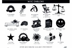 MISC EMBLEMS 4