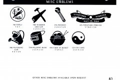 MISC EMBLEMS 5