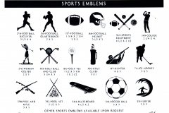 SPORTS EMBLEMS 2