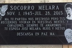 Black Granite memorial